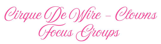 WIRE XMAS SHOW - FOCUS GROUPS