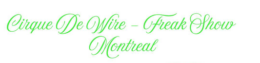 WIRE XMAS SHOW - MONTREAL